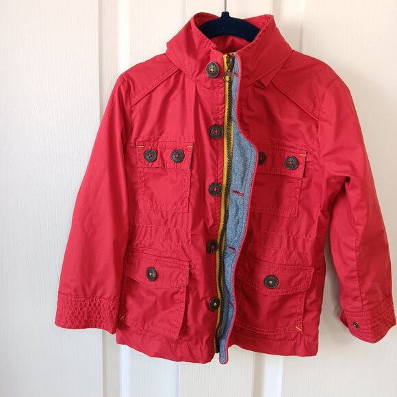 Baker by Ted Baker Children's Red Windbreaker Jacket Size 3Y/3T - Picture 2 of 14